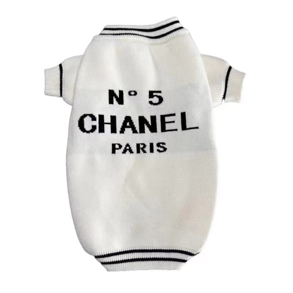 可愛い シャネル 犬のセーター ニット ペット服 犬猫の服 ブランド CHANEL 犬服