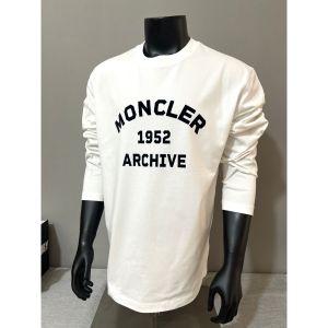 モンクレール 長袖tシャツ 秋冬 ゆったり A31490