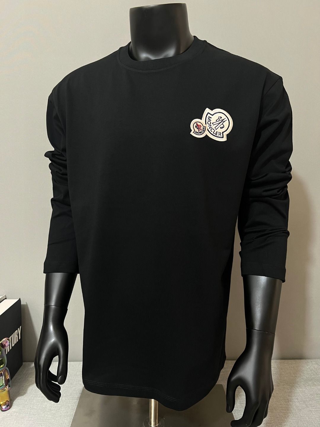 モンクレール 長袖tシャツ 秋冬 ゆったり A31489