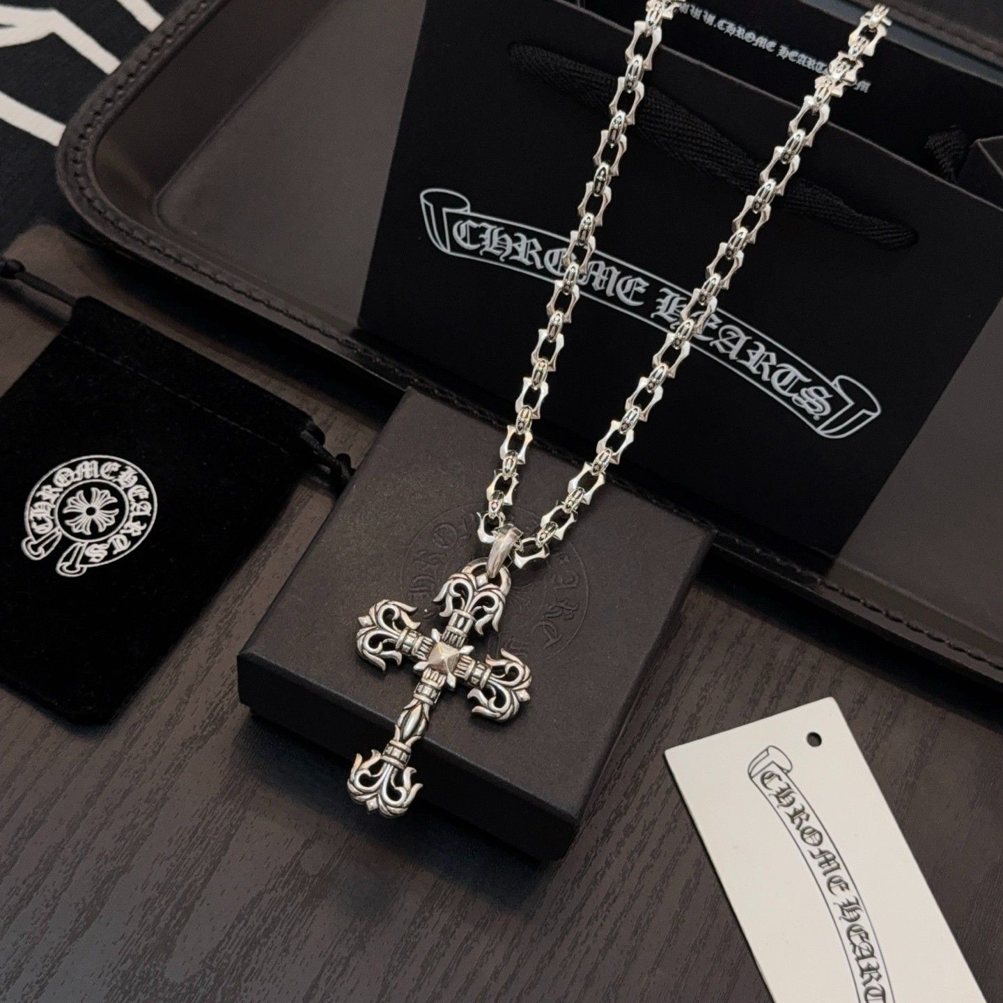 クロムハーツ ネックレス カップル カッコイイ 高品質 A31537