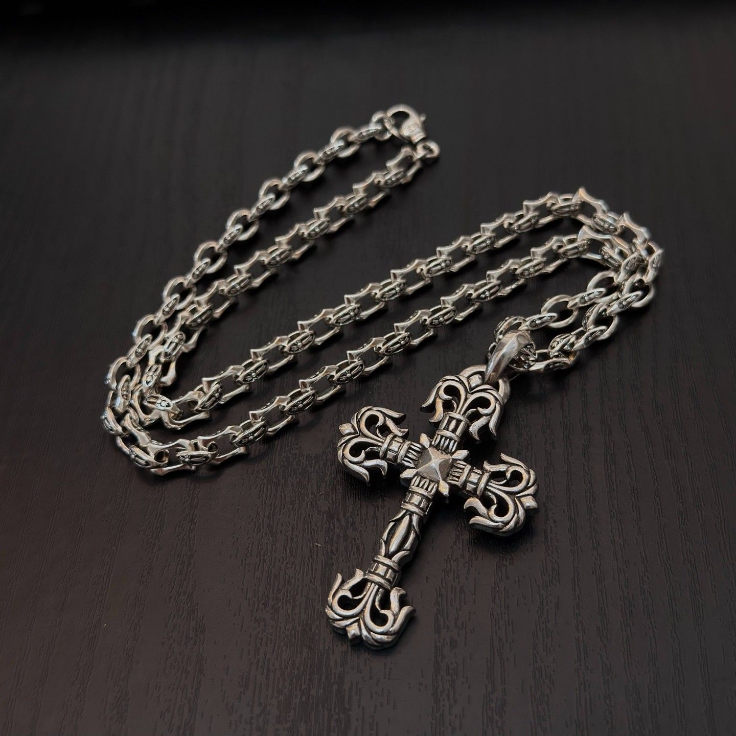 クロムハーツ ネックレス カップル カッコイイ 高品質 A31537