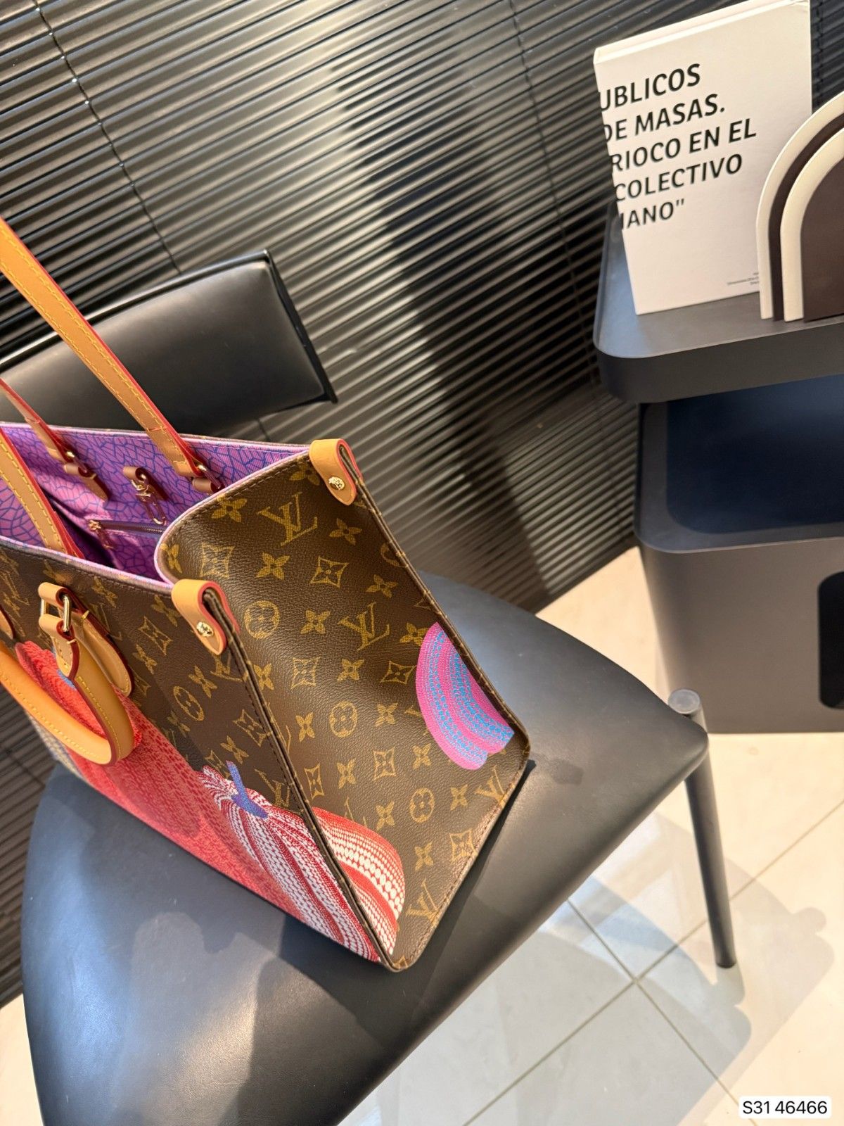 ルイヴィトン LOUIS VUITTON x YAYOIKUSAMA トートバッグ A31531