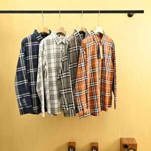 バーバリー ロングスリーブシャツ メンズ ビジネス カジュアル チェック A31545