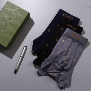 グッチボクサーパンツ メンズ 下着 3枚セット A31543