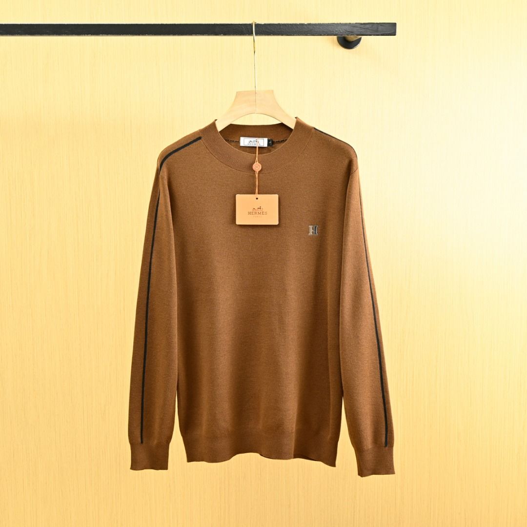 エルメス クルーネックセーター メンズ 秋冬 高品質 A31547