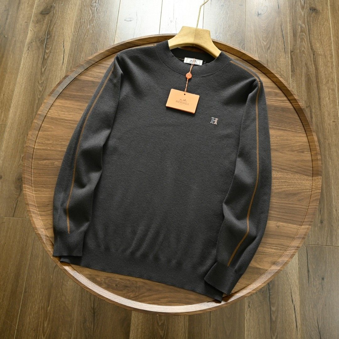エルメス クルーネックセーター メンズ 秋冬 高品質 A31547