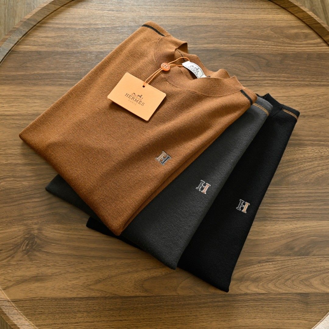 エルメス クルーネックセーター メンズ 秋冬 高品質 A31547