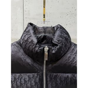 ディオール ダウンベスト メンズ スタンドカラー A31595