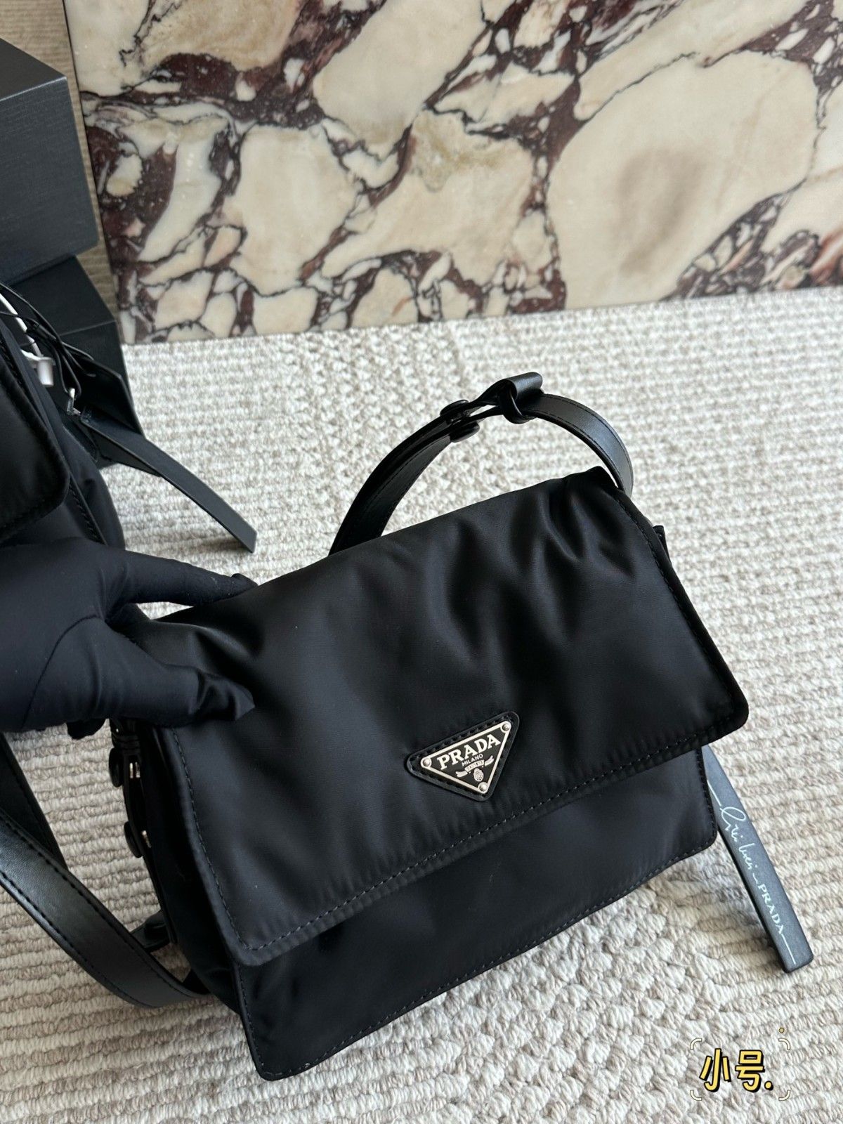 PRADA x Cini Boeri ショルダーバッグ ナイロン A31611
