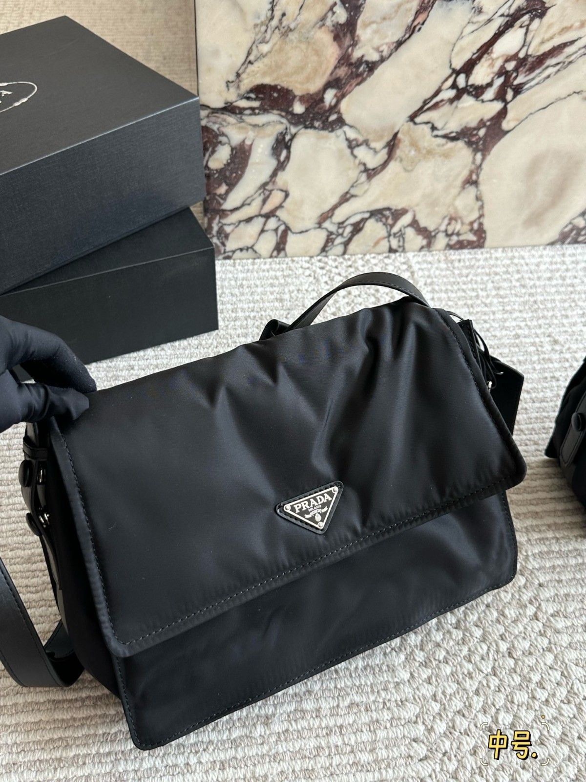 PRADA x Cini Boeri ショルダーバッグ ナイロン A31611