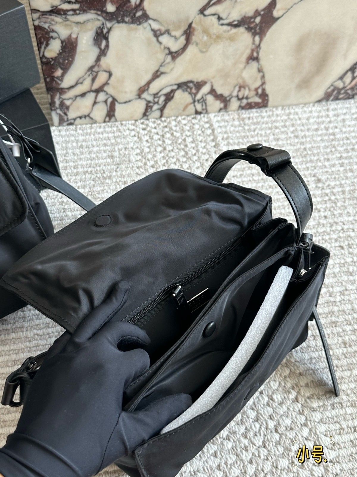 PRADA x Cini Boeri ショルダーバッグ ナイロン A31611
