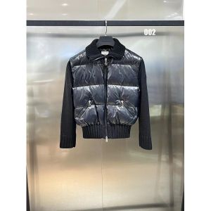 モンクレール ダウンカラージャケット レディース ダウン×ニット ミックス A31600