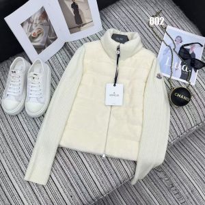 モンクレール ダウンカラージャケット ダウン×ニット 高品質 A31599
