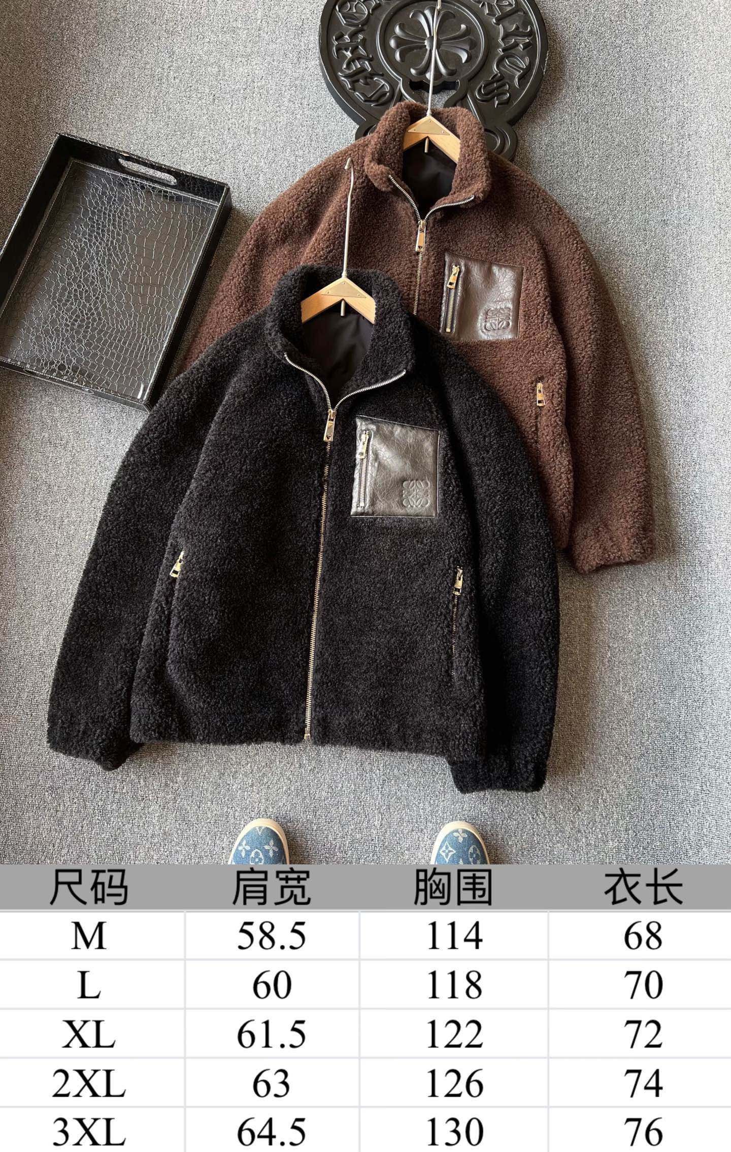ルイヴィトン ジャケット 厚手 高品質 A31624