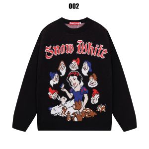 シュプリーム 白雪姫 ニットセーター 男女向け 高品質 A31648