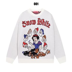 シュプリーム 白雪姫 ニットセーター 男女向け 高品質 A31648