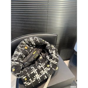 シャネル Chanel 22bag ツイード ショルダーバッグ A31678