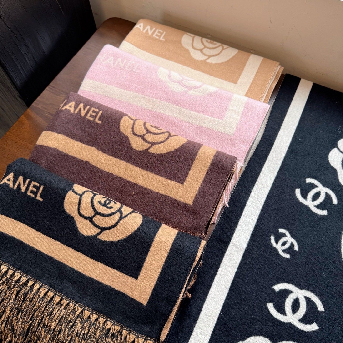 シャネル マフラー クラシック 暖かい A31704