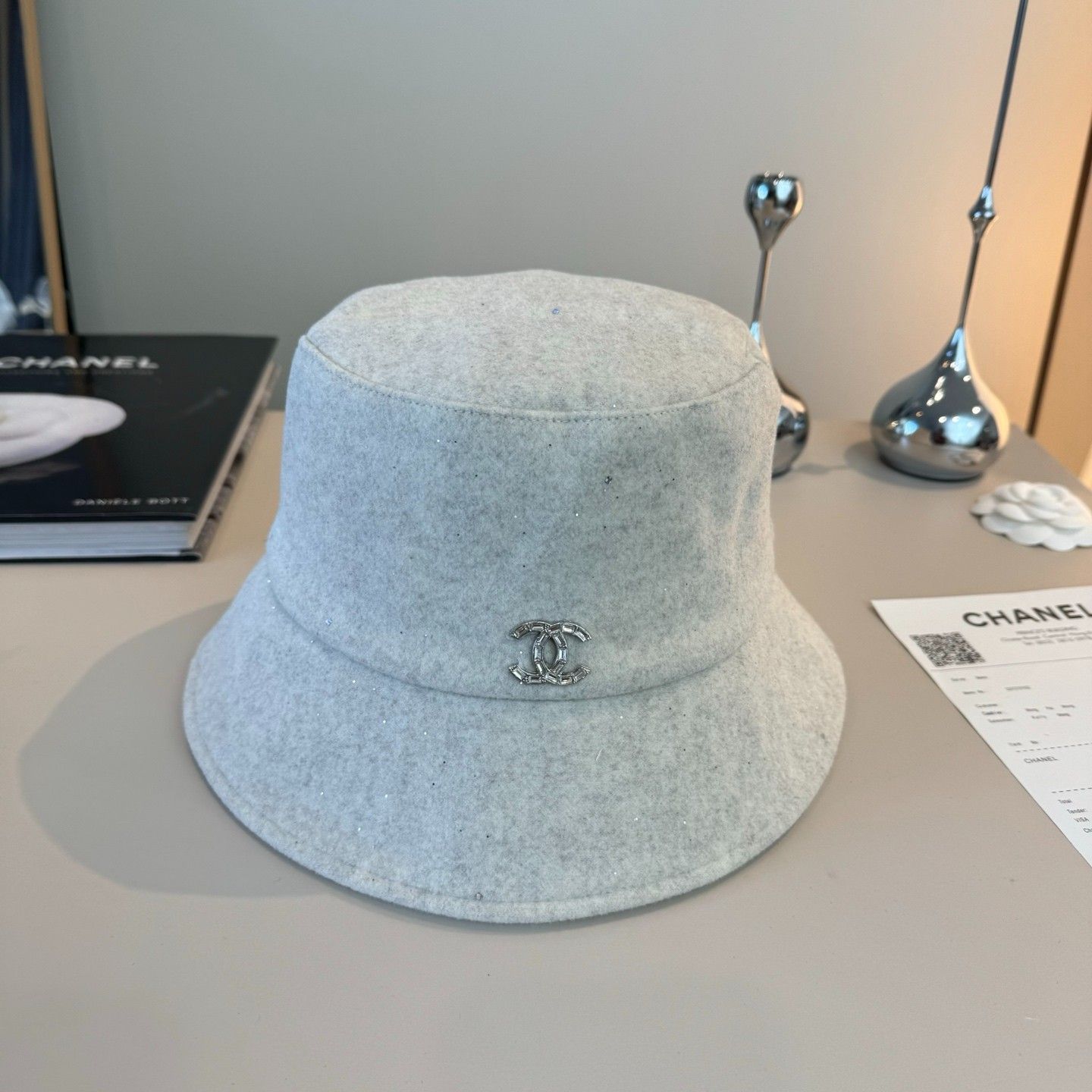 シャネル 秋冬新作のバケットハット 可愛い A32689