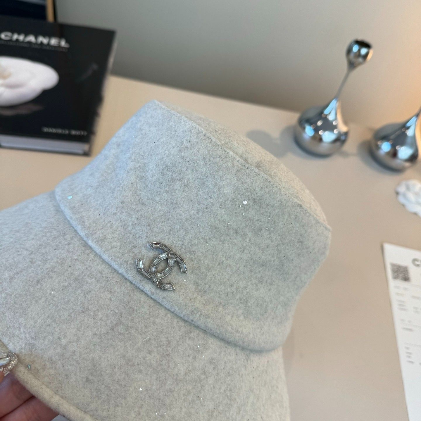 シャネル 秋冬新作のバケットハット 可愛い A32689