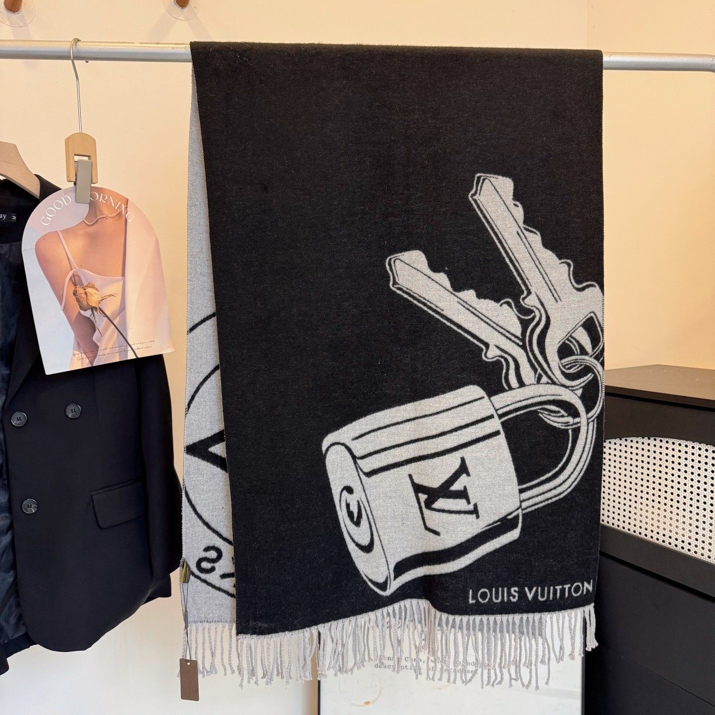 ルイヴィトン マフラー メンズ レディース 秋冬 A31700