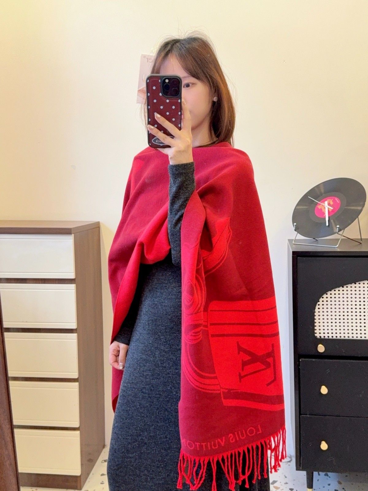 ルイヴィトン マフラー メンズ レディース 秋冬 A31700