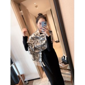 ディオール マフラー 動物 プリント A31699