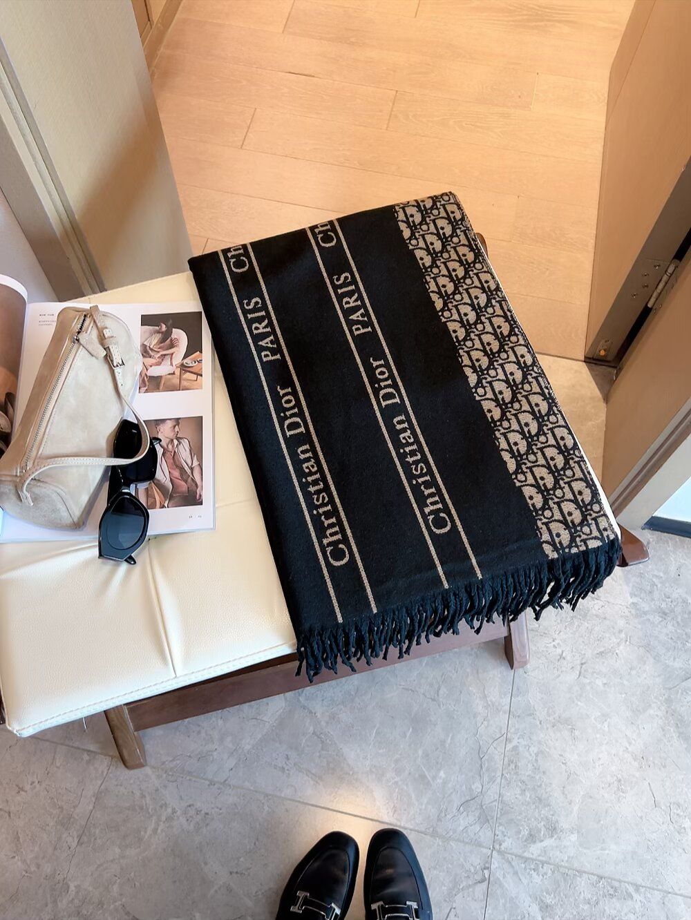 ディオール マフラー 秋冬 A31698