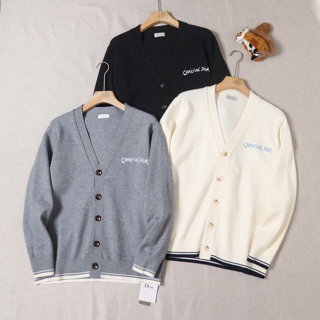 ディオール ニットカーディガン 男女向け 高級感 A31735