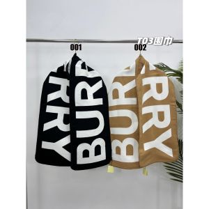 バーバリー マフラー 高品質 メンズ レディース 大きいロゴ A31734