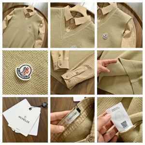 モンクレール 詰め合わせベスト シャツ メンズ シンプルデザイン A31707