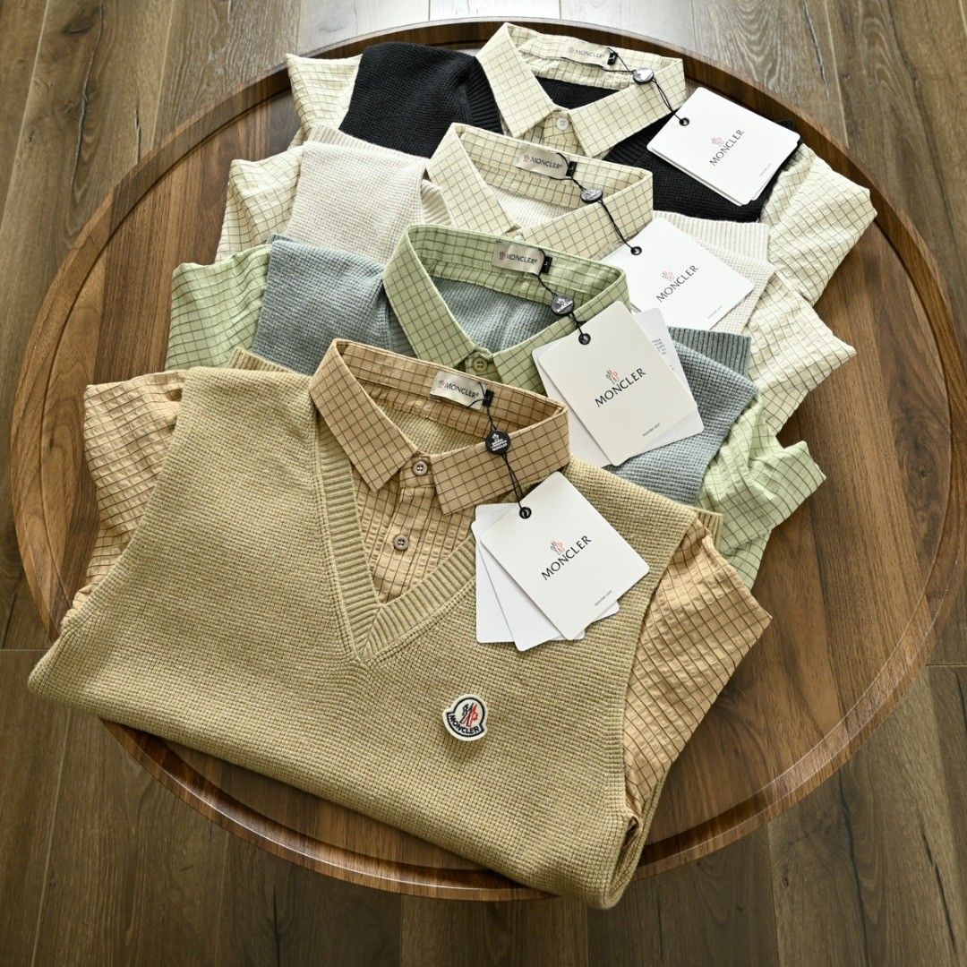 モンクレール 詰め合わせベスト シャツ メンズ シンプルデザイン A31707