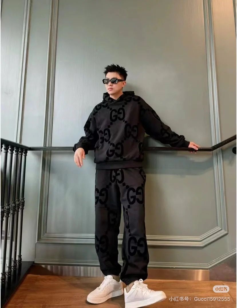 グッチ スウェットシャツ トレーナー 秋冬 ゆったり A31743