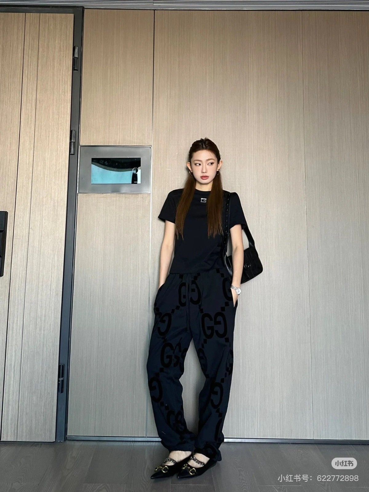 グッチ スウェットパンツ カジュアル 秋冬 ゆったり A31744