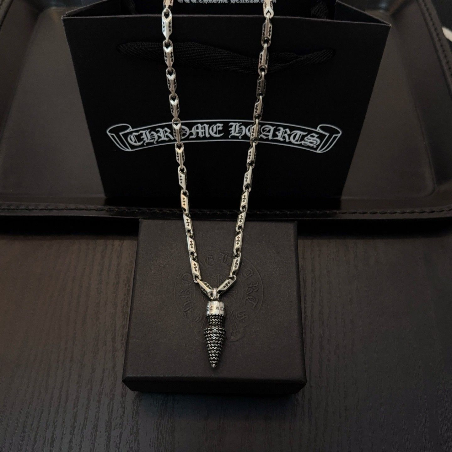 クロムハーツ ネックレス カップル カッコイイ 高品質 A31782