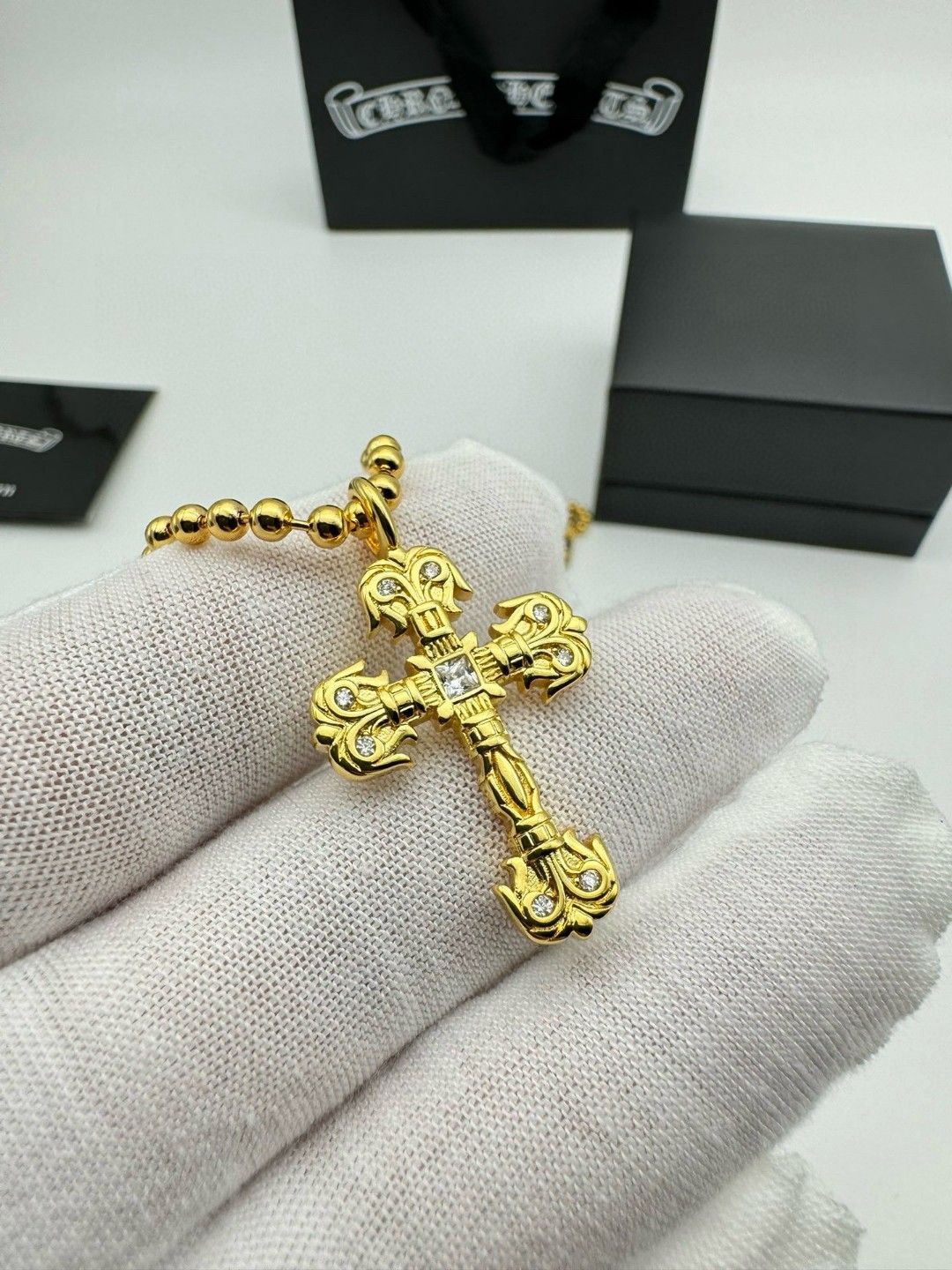 クロムハーツ ネックレス ゴールド A31781