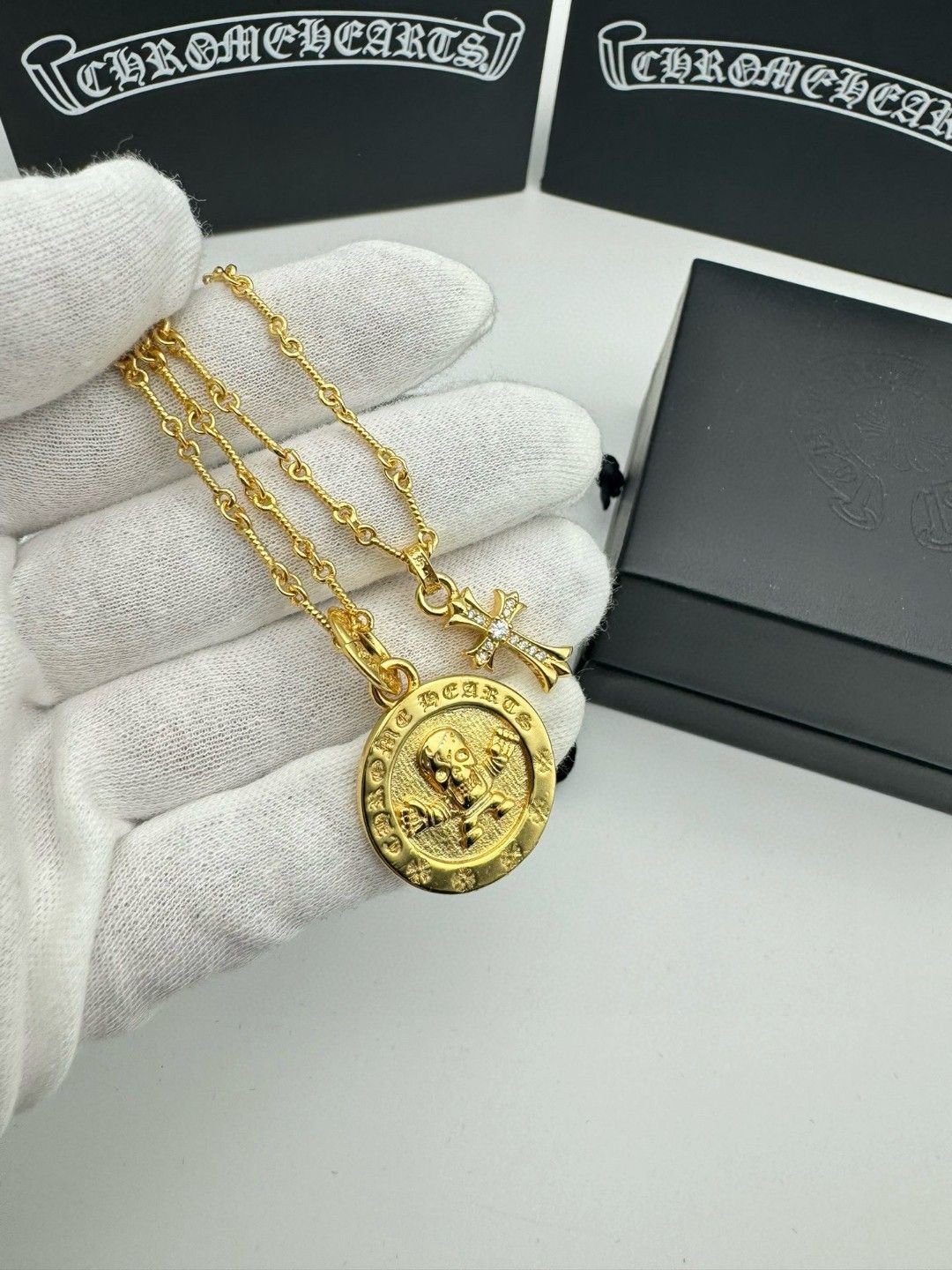 クロムハーツ ネックレス ゴールド A31780