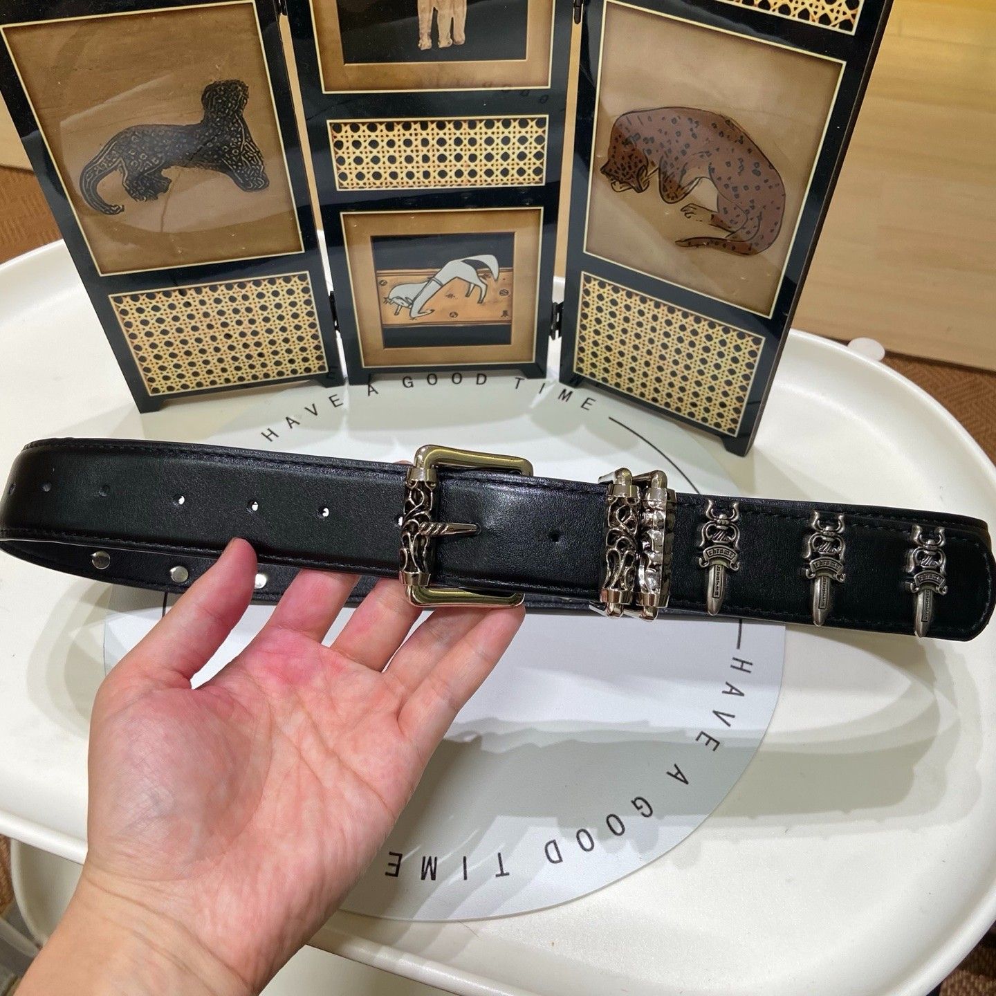 クロムハーツ ベルト クラシック カッコイイ A31779