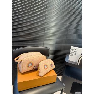 ルイヴィトン 化粧ポーチ ダブルジッパー ファッション 高品質 A31775