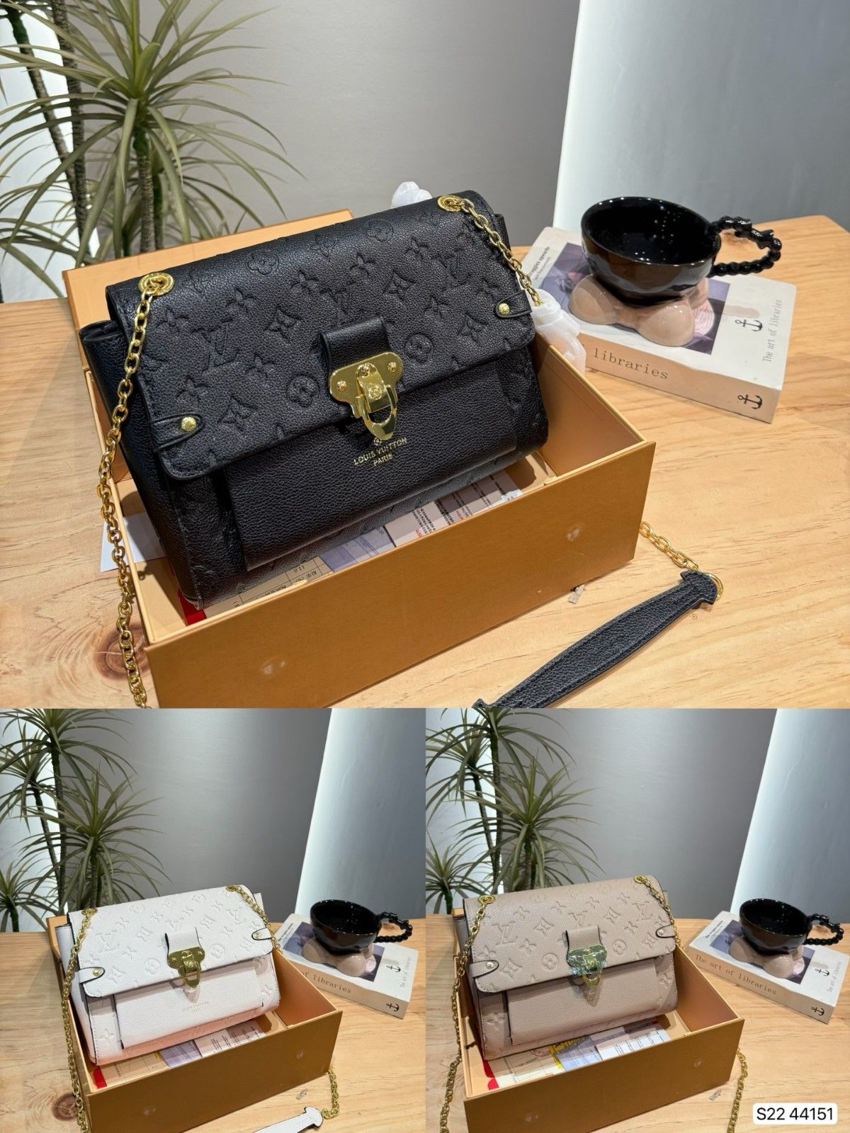 ルイヴィトン チェーンバッグ エンボス加工 オシャレ A31769