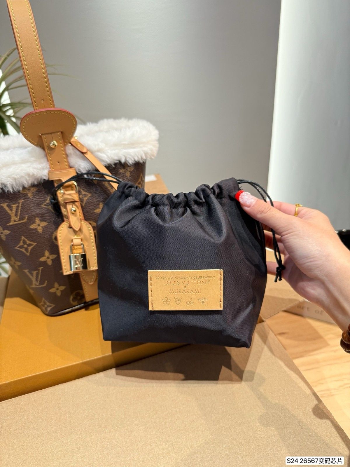 ルイヴィトン バケットバッグ 可愛い 秋冬 A31768