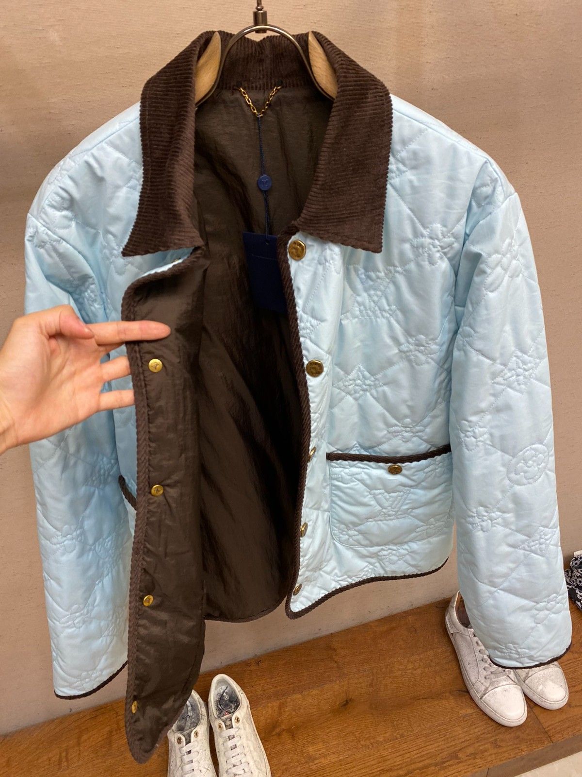 ルイヴィトン Tyler ジャケット 刺繍モノグラム A31766