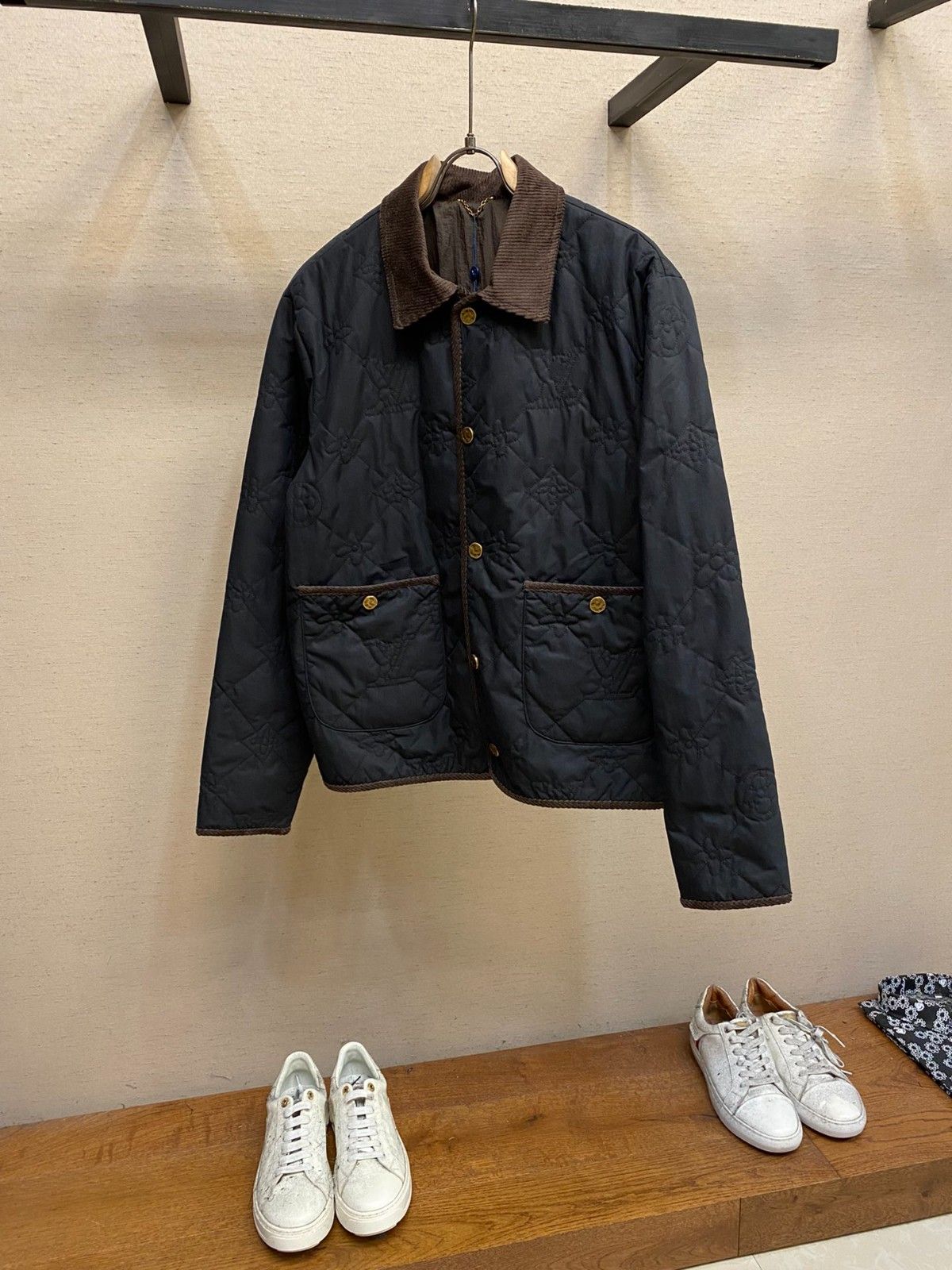 ルイヴィトン Tyler ジャケット 刺繍モノグラム A31766