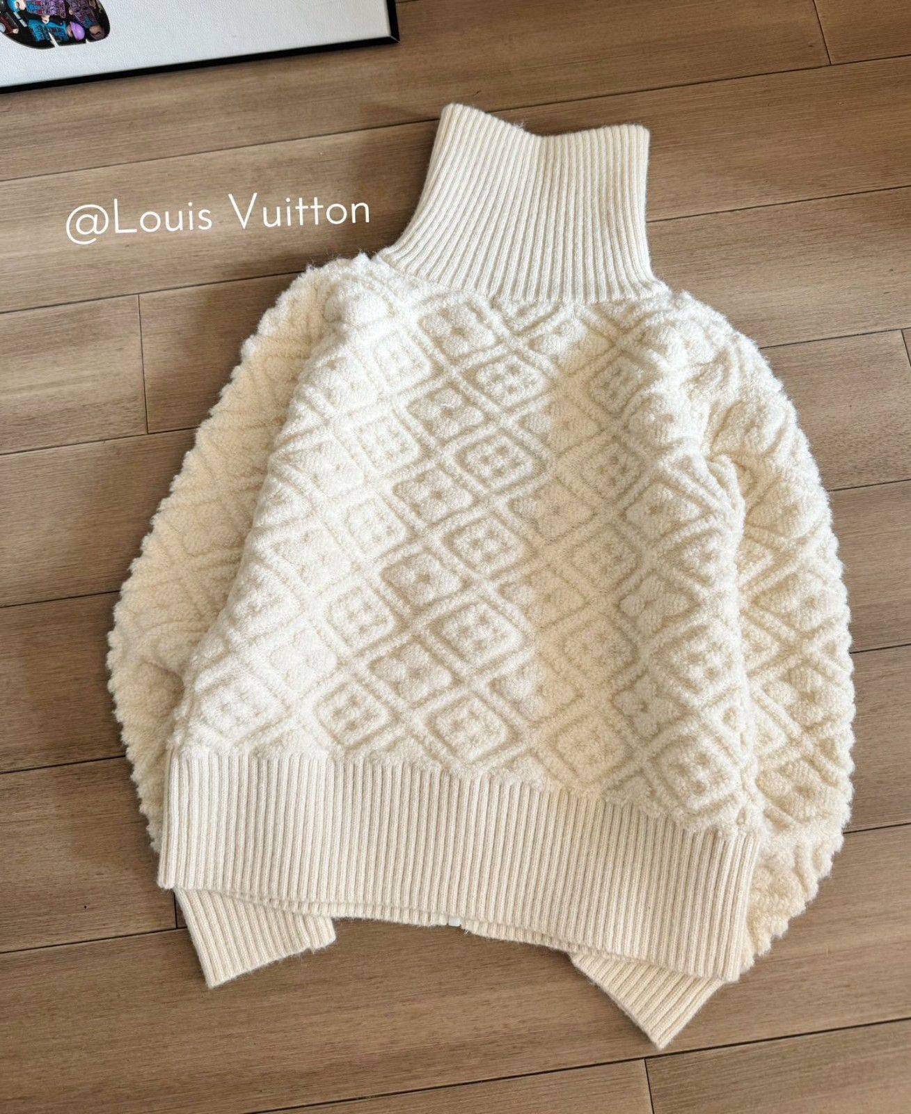 ルイヴィトン セーター ファスナー付きカーディガン A31762