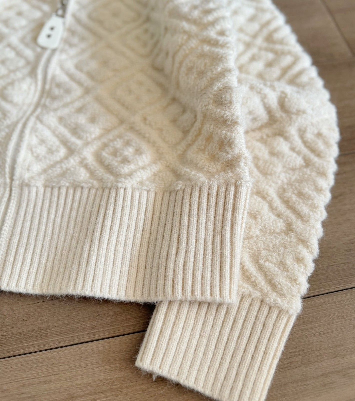 ルイヴィトン セーター ファスナー付きカーディガン A31762