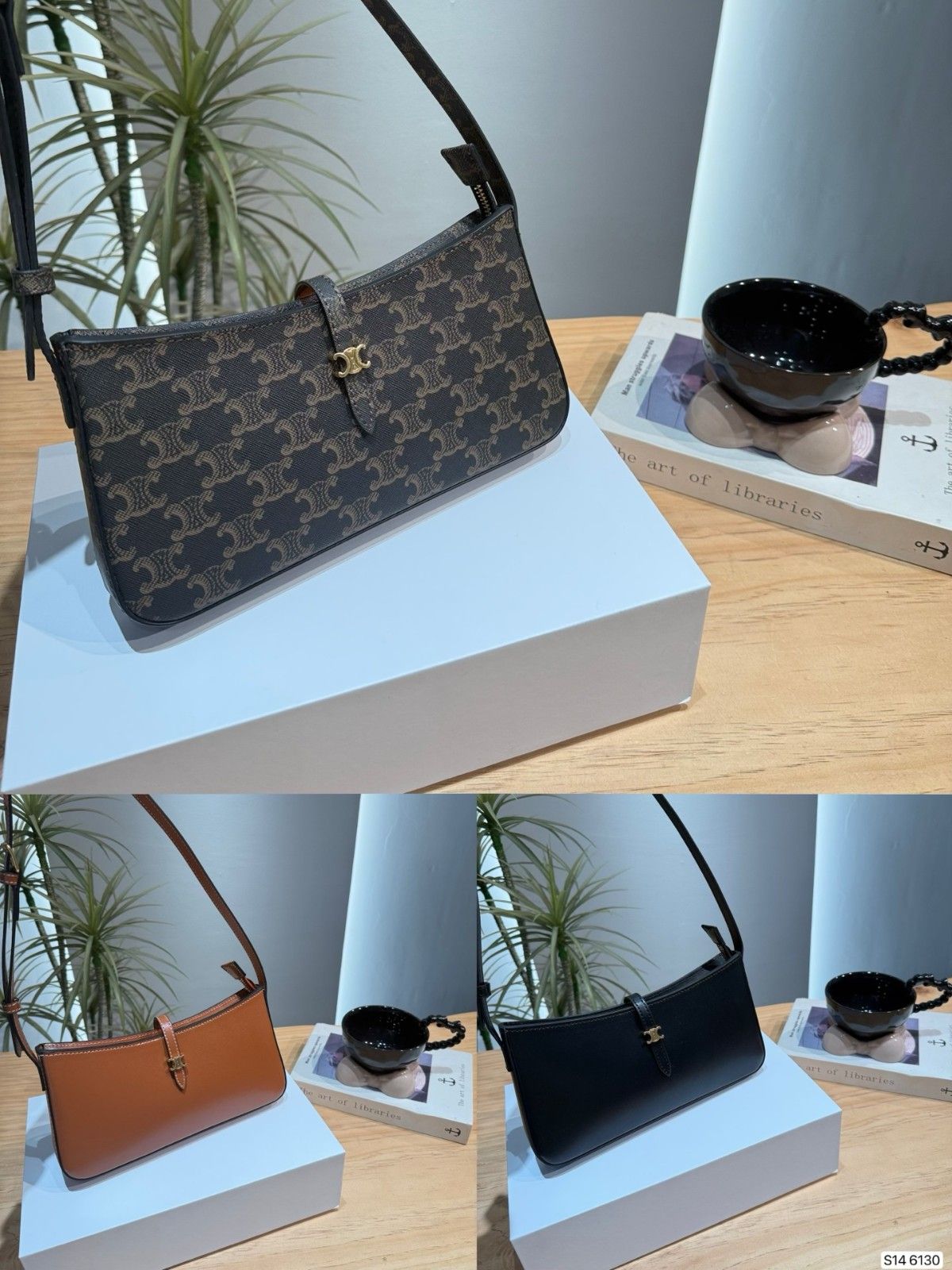 セリーヌ CELINE Tina ホーボーバッグ A31774