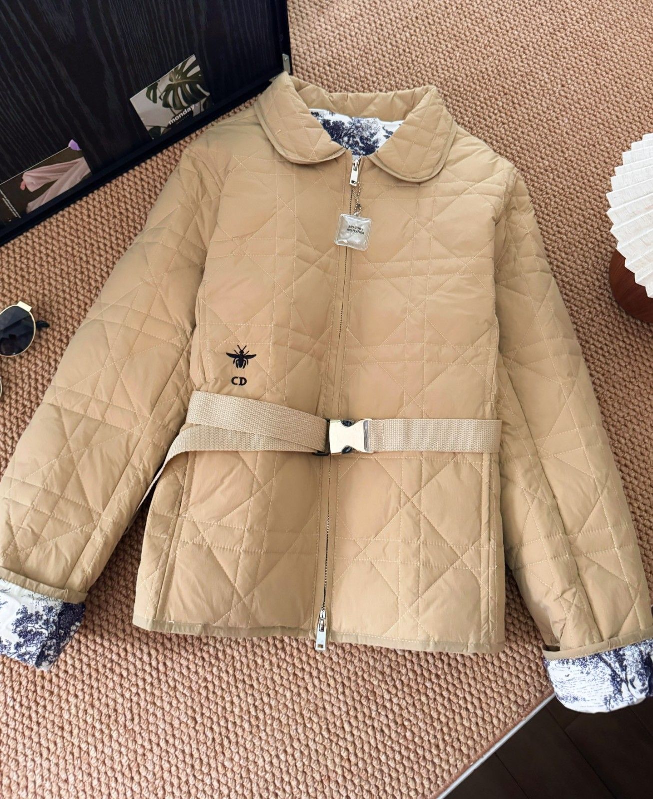 ディオール ジャケット 中綿入れ 可愛い A31760