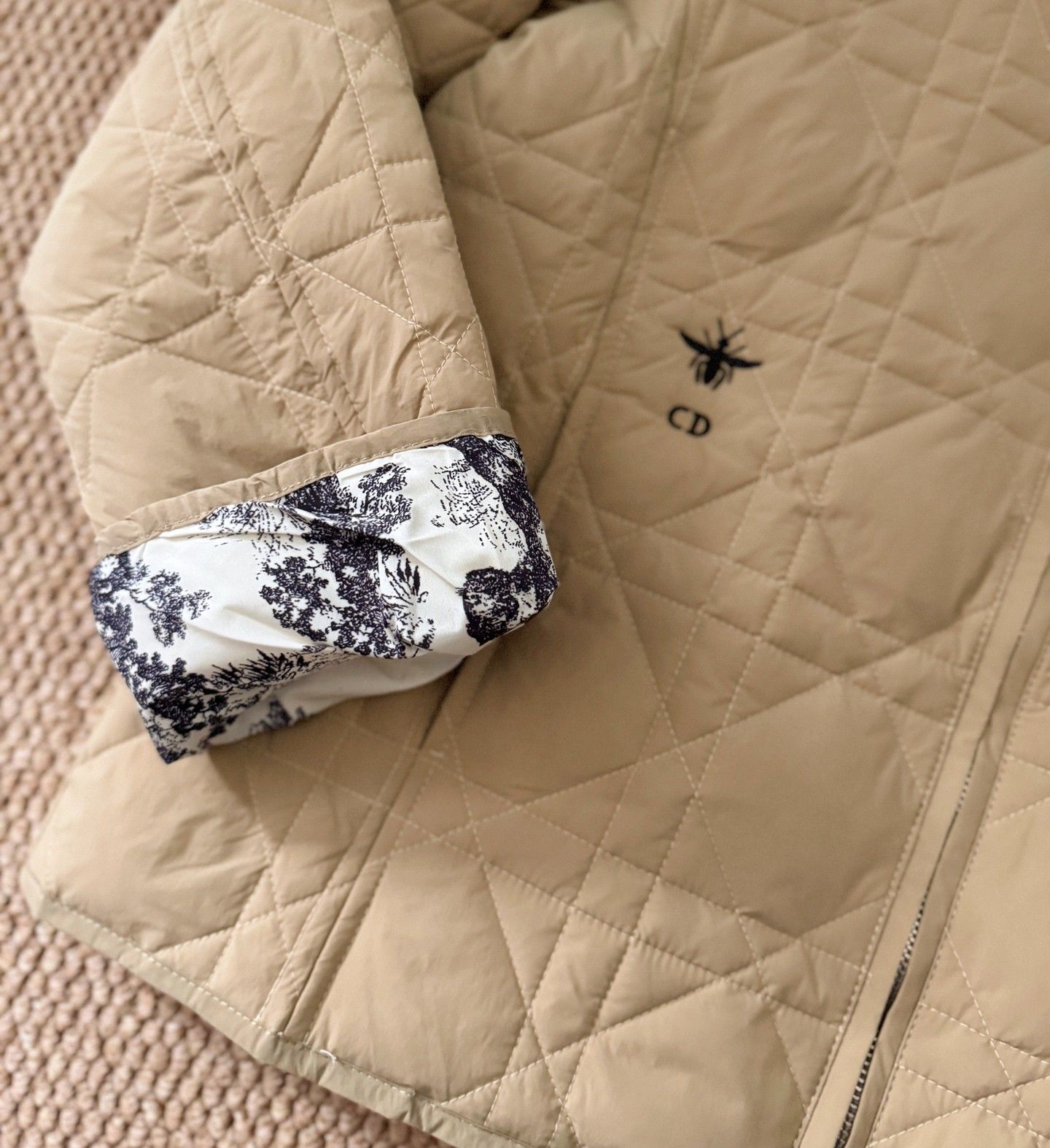 ディオール ジャケット 中綿入れ 可愛い A31760