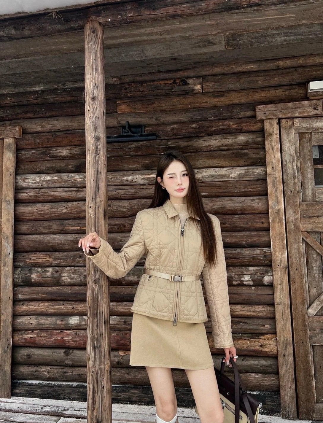 ディオール ジャケット 中綿入れ 可愛い A31760