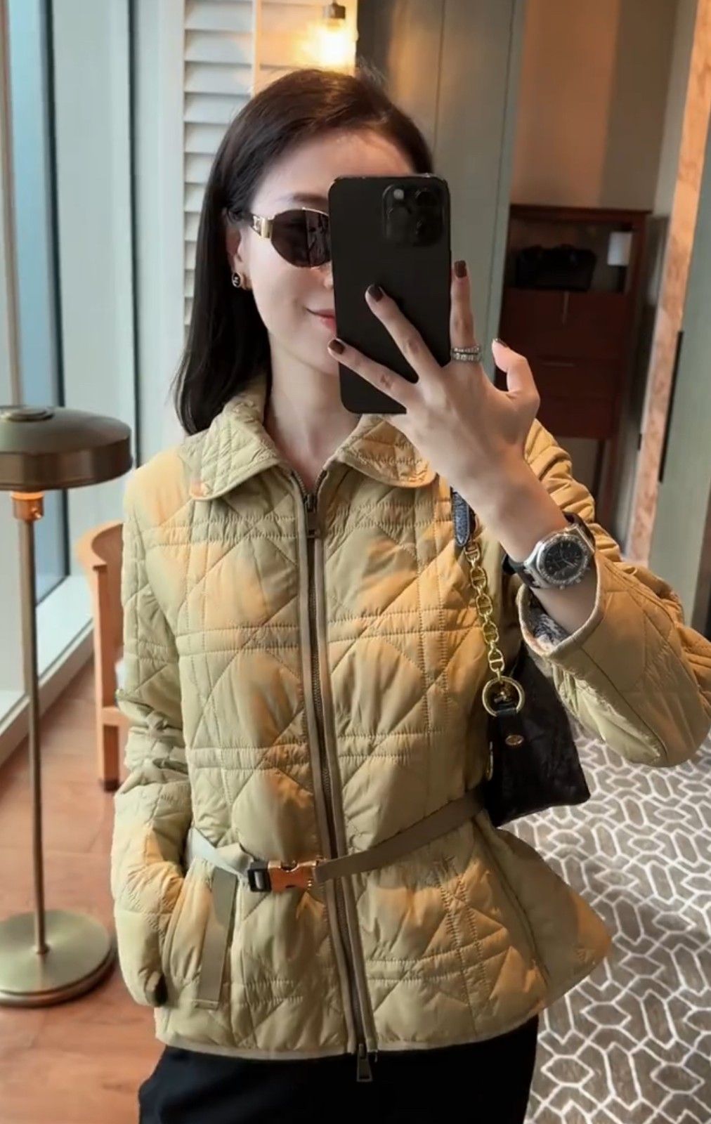 ディオール ジャケット 中綿入れ 可愛い A31760